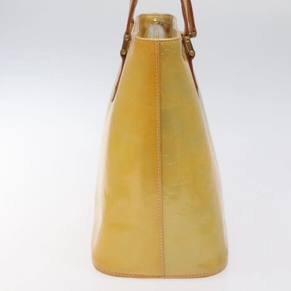 LOUIS VUITTON Monogram Vernis Houston Hand Bag Gris M91053 LV Auth th6218 - Picture 6 of 16